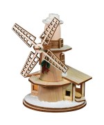 Ginger Cottages Wooden Ornament - Windmill